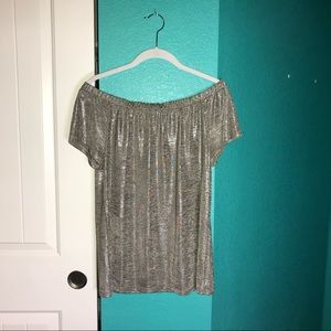 Shimmery Gold Top